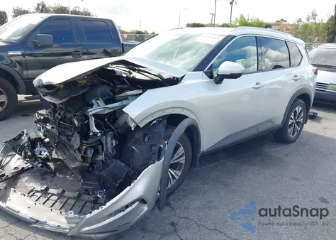 2021 Nissan Rogue Sv Fwd from USA, damaged, VIN 5N1AT3BA0MC748430